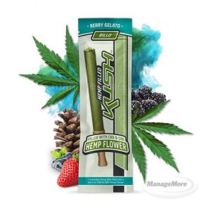Kush Hemp Rillo (CBD & CBG) Hemp Flower 10 Pouches /BOX