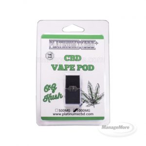 Platinum XCBD Vape CBD Pod Single 500MG