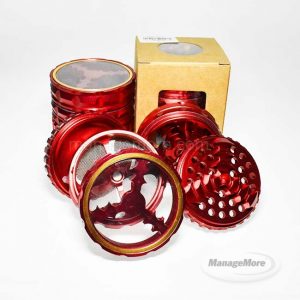 Smoq Aluminum  Metal Grinder 4 Parts 63 MM Size