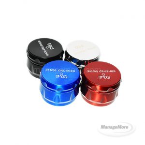 Smoq Zinc  Metal Grinder 3 Parts 45 MM Size