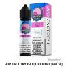 Air Factory E-Liquid 60ML [PMTA] - Berry Rush, 0MG