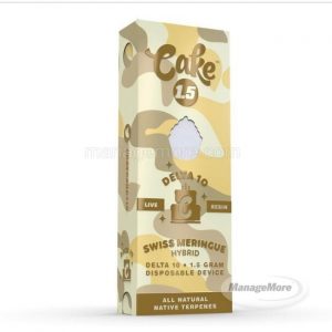 Cake Classic Delta 10 (1.5GM) Live Resin Dispo 5/BOX