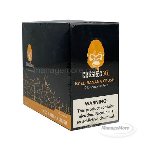 Crushed XL Dispo 600+ Puffs (24ML) 10/BOX
