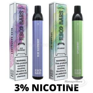 Esco Bars Mesh 3% Dispo 2.5K Puffs (60ML) 10/BOX