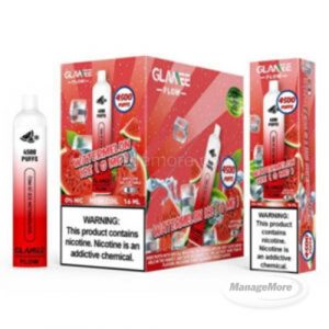 Glamee Flow 0% Dispo 4.5K Puffs (160ML) 10/BOX
