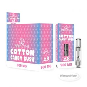 Hemp Living Delta 8 Vape Cartridges (900 MG) 5/BOX