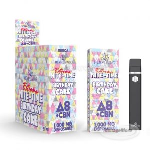Hemp Living D8 + CBN Extreme Nite Time (1GM) Dispo 5/BOX