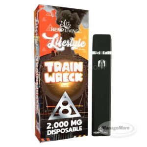 Hemp Living Lifestyle Delta 8 2000MG (2ML) Dispo 5/BOX