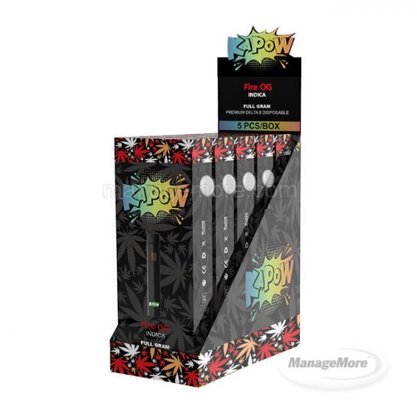 Kapow Premium Full Gram Delta 8 Disposable 5/BOX