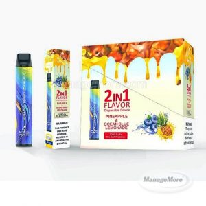 MR Fog Vape Lab 2 In 1 5% Dispo 2.2K Puffs (60ML) 10/BOX