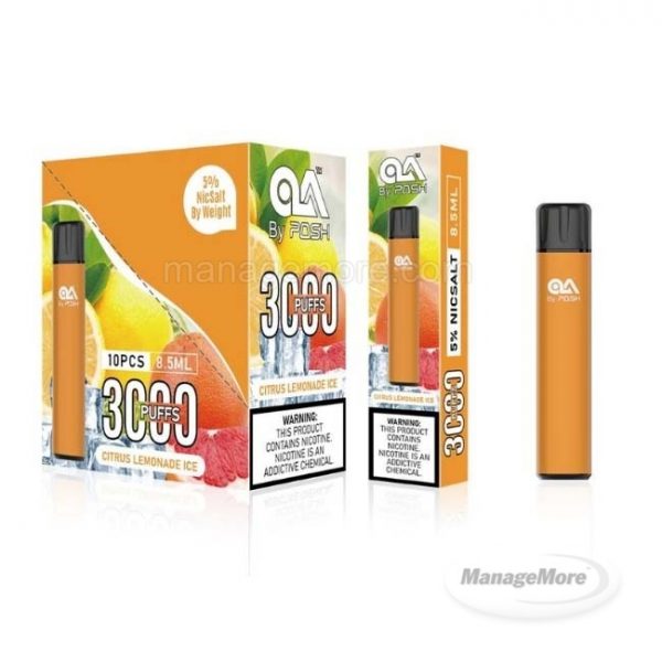Ola By Posh 5% Dispo 3K Puffs (85ML) 10/BOX