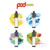 Pod 3500 5% Dispo 3500 Puffs Device (90ML) 10/BOX - Aloe Grape
