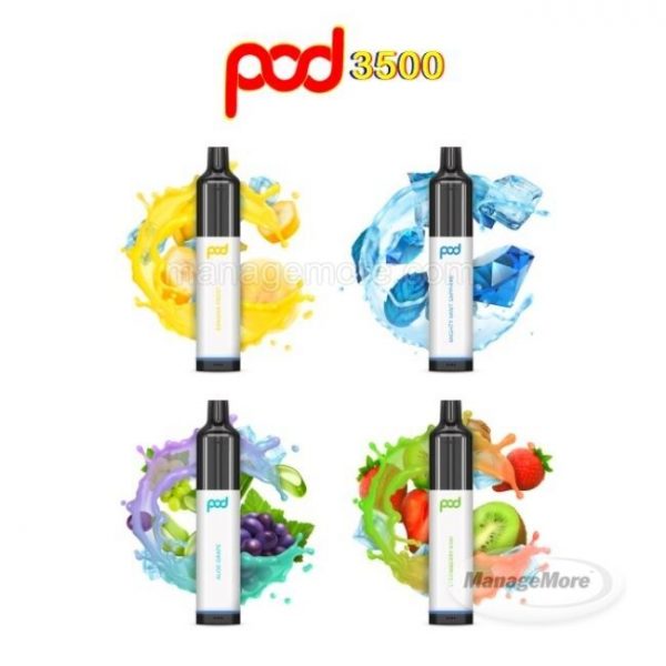 Pod 3500 5% Dispo 3500 Puffs Device (90ML) 10/BOX