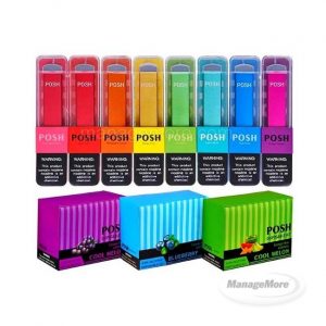 Posh 6% Dispo 400 Puffs (15ML) 10 /BOX