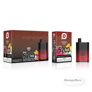 Posh Max 5% Dispo 5200 Puffs (70ML) 5/BOX