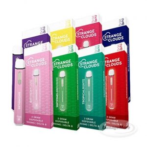 Strange Clouds Delta 8 1800MG (2GM) Dispo 5/BOX