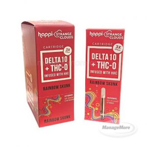 Strange Clouds Happi Delta 10 1500MG (1.5GM) Cartridges 5/BOX