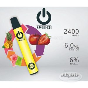 Switch 6% Dispo 3-IN-1 (60ML) 10/BOX