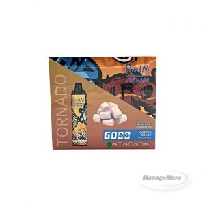 Tornado R&M 0% Dispo 6K Puffs (120ML) 10/BOX
