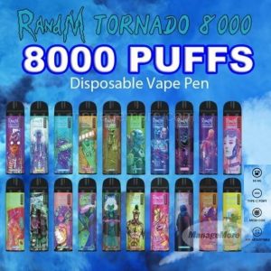 Tornado R&M 5% Dispo 8K Puffs (160ML) 10/BOX