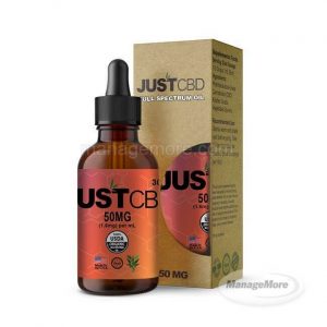 Just CBD Full Spectrum Oil 50MG (30ML) (1.01 FL Oz)