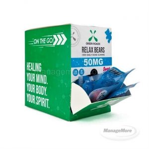 Green Roads Relax Bears 50MG On The Go 24PK/BOX