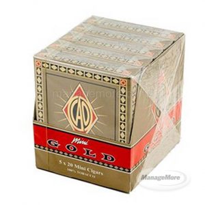 CAO Gold Mini Cigars 5X20/Tins