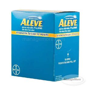 Aleve All Day Strong 1 Caplet Pouch X 25/BOX