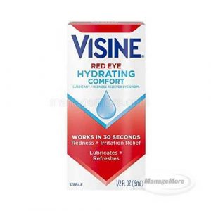 Visine Red Eye Hydrating Comfort .28OZ X 6/PK