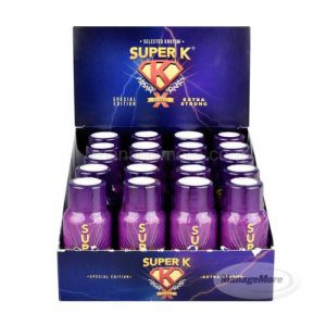 Super K Extra Strong Kratom Shot MIT45 20/BOX 4BX/CS 60CS/PL
