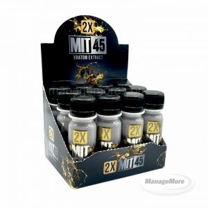 MIT45 Silver 2OZ Shot 2X Liquid 12 /BOX