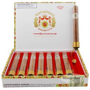 Macanudo Cafe Crystal (Crystal Tubo) (5 1/2 X 50) 8/BOX
