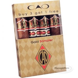 CAO Sampler Gold 30/4PK 120/Display