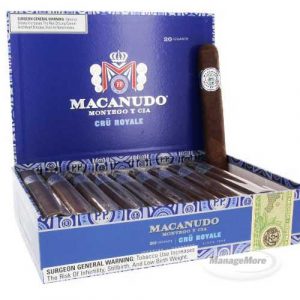 Macanudo Cru Royal Gigante (6X60) 20/BOX