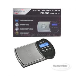 Weighmax Digital Pocket Scale PX650 (650G X 0.1G)