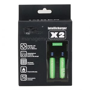 Imren X2 2-BAY Battery Charger