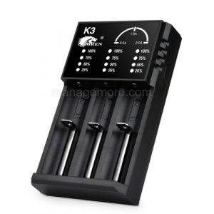 Imren K3 Universal 3 Slots Smart Battery Charger