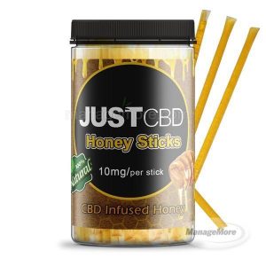 Just CBD Honey Sticks 10MG/PER Stick 100 CT