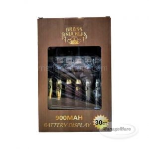 Brass Knuckle 900MAH Battery Display 30/BOX