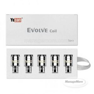 Yocan Evolve Quartz Dual Coil 5PK