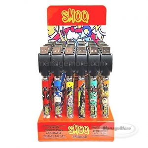 Smoq Twist Battery 350MAH Display 30/BOX