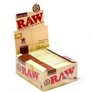 Raw Rolling Papers Organic Hemp 50/UNIT(30): King Size Slim Organic Hemp