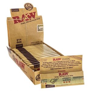 Raw Rolling Papers 24/UNIT (40): 1.25 (1 1/4) Size : Classic