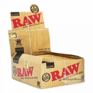 Raw Rolling Papers 50/UNIT (30): King Size Slim: Classic