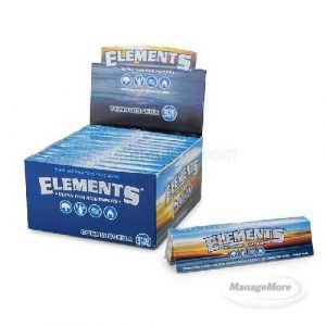 Elements Rolling Papers Connoisseur King Size W Slim Tip 24/PK