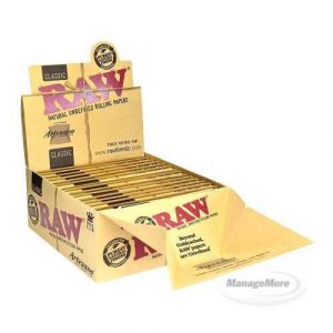 Raw Rolling Papers 15/UNIT (20): King Size Slim: Artesano