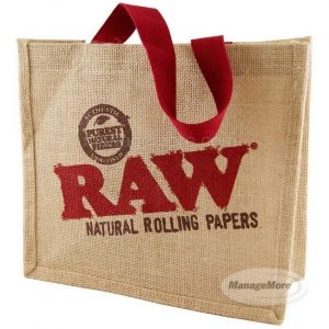 Raw Burlap Bag