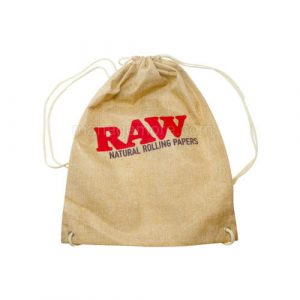 Raw Drawsting Bag (Tan)