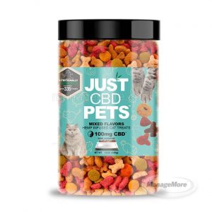 Just CBD Cat Treats 100MG Chicken Treats