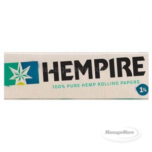 Hempire Rolling Papers 100% Pure Hemp 24/UNIT : 1.25 (1 1/4) Size